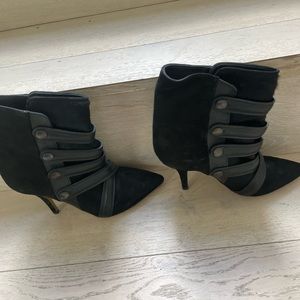 ISABEL MARANT Ponyhair Lace-Up Boots